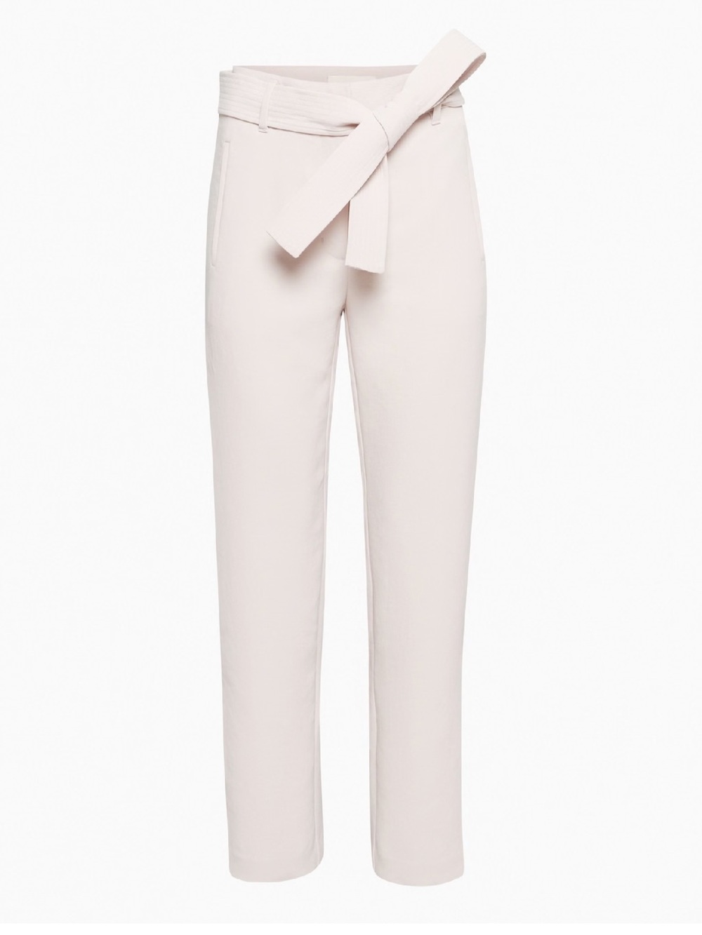 Wilfred Tie-Front Pants in Vin Gris